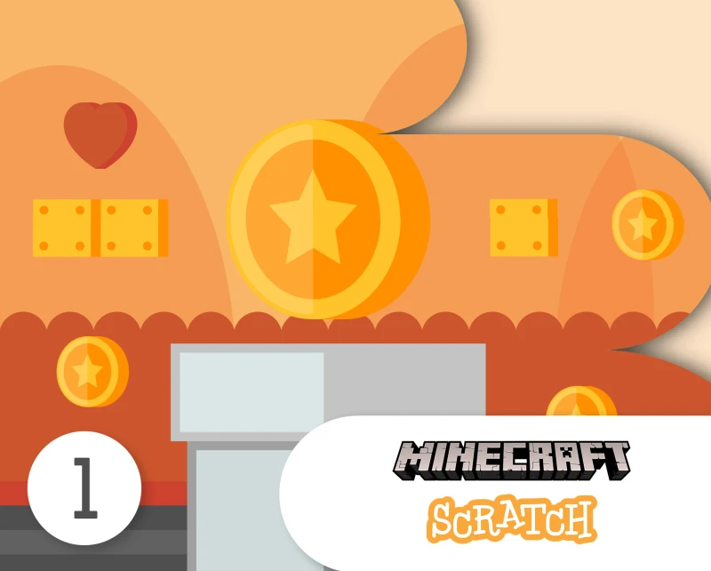 Basics of games development term 1 (Scratch, Minecraft) ONLINE